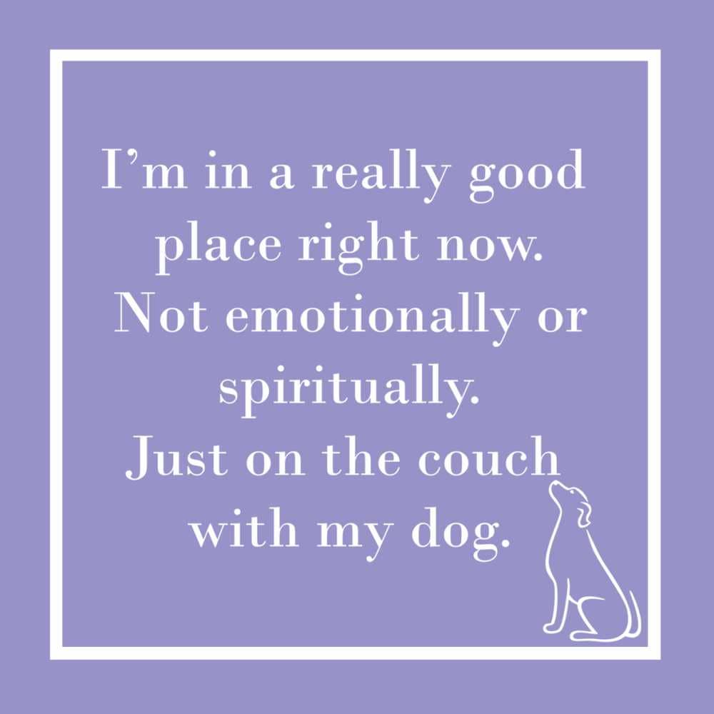 Funny “In a Good Place” Cocktail Napkins - 20 ct.