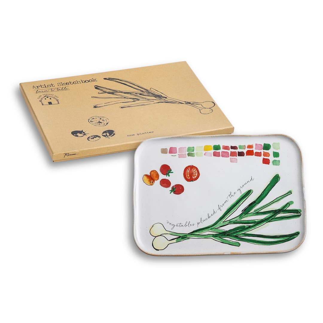 Rosanna Farm To Table Platter Spring Onion