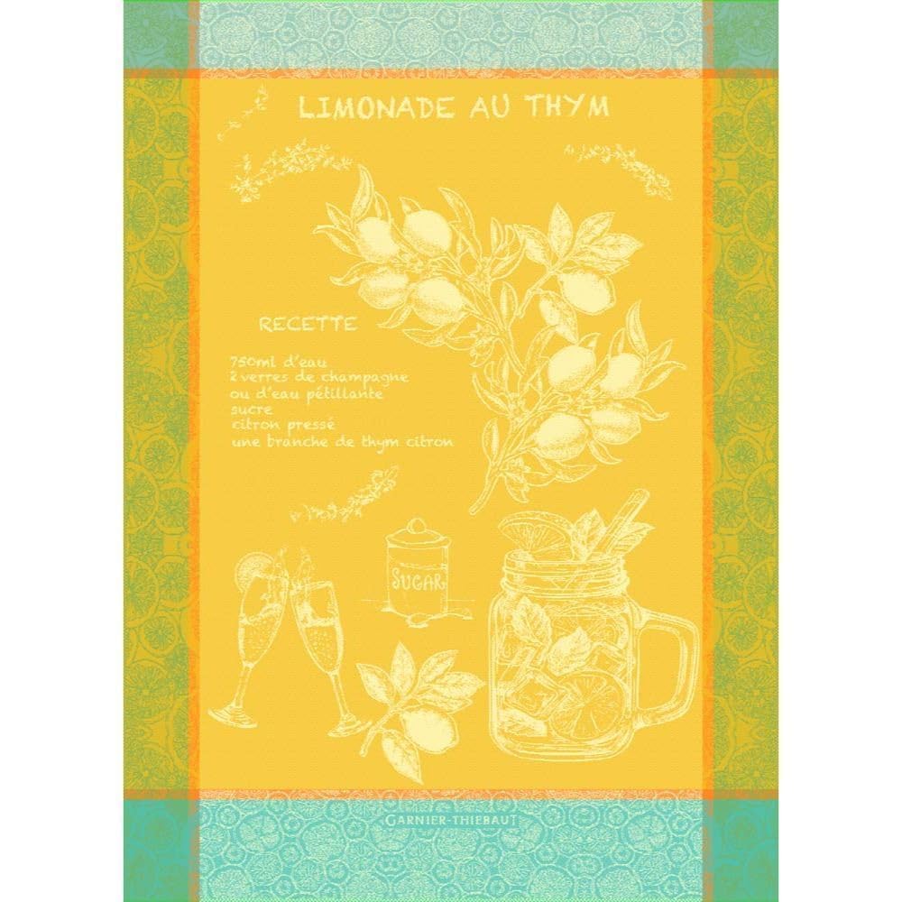 Limonade Au Thym Soleil Kitchen Towel