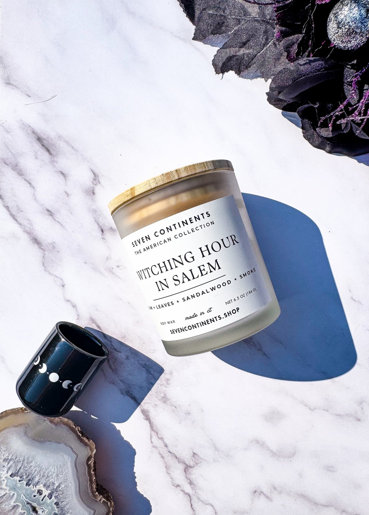 Seven Continents Witching Hour in Salem Soy Wax Candle 8.5oz