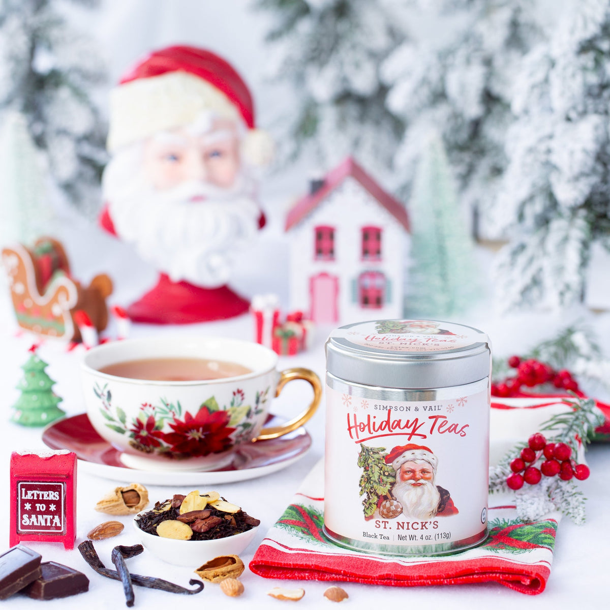 St. Nick's Holiday Tea Tin 4oz