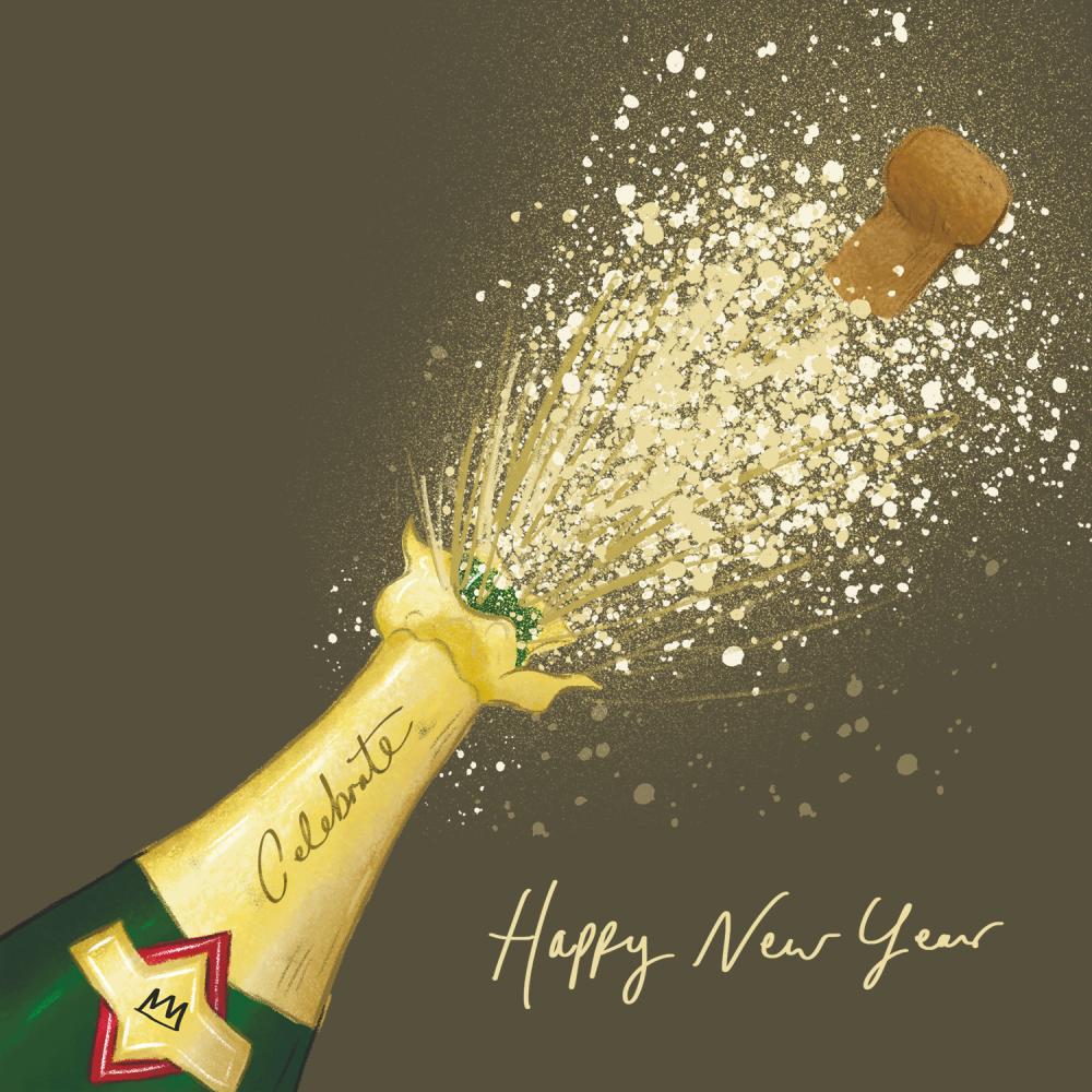 A Burst of Bubbles Napkin - OO Linens - Olive Ovation