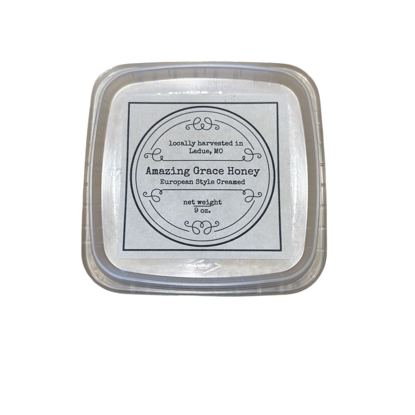 Amazing Grace Creamed Honey 9 oz. - Olive Ovation