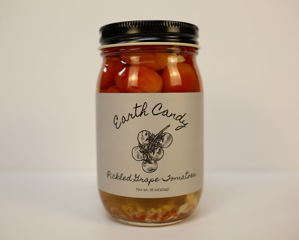 Earth Candy Pickled Grape Tomatoes