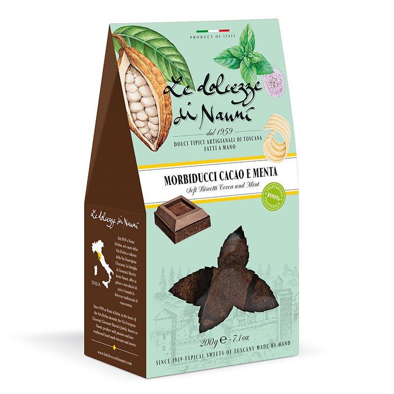 Cocoa Mint Soft Biscotti by Nanni - OO Sweet Snacks - Olive Ovation