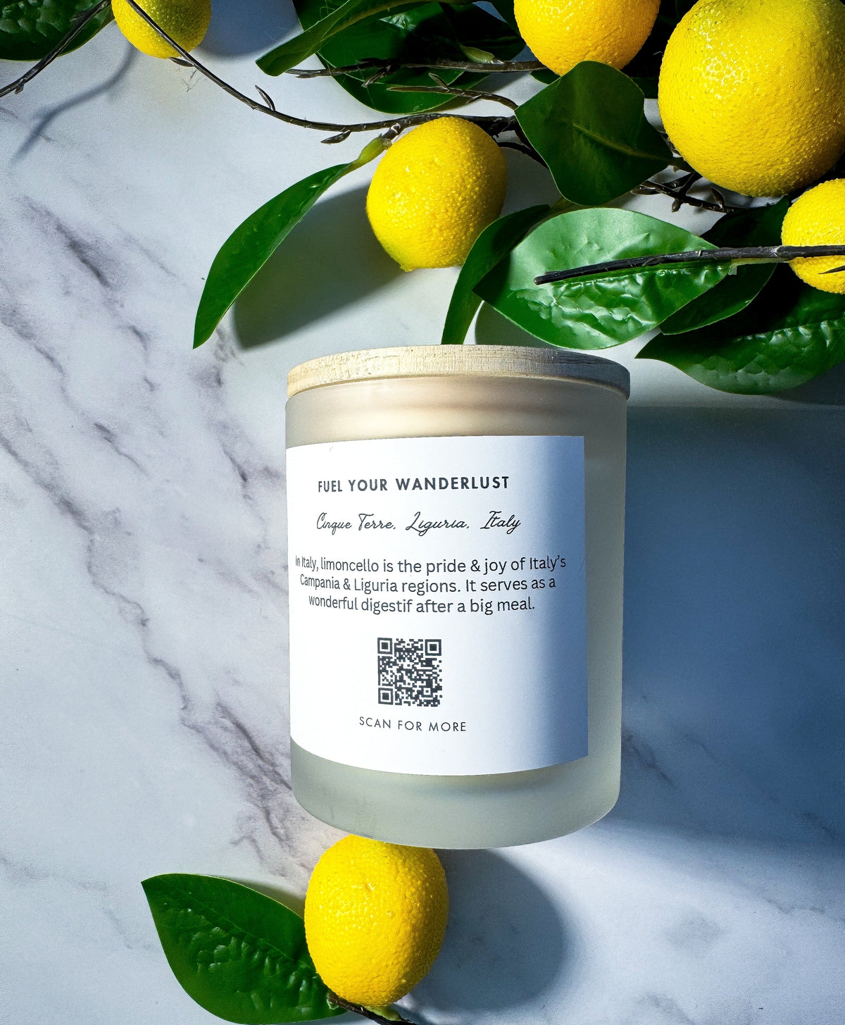 Seven Continents Limoncello in Liguria Soy Wax Candle 8.5oz