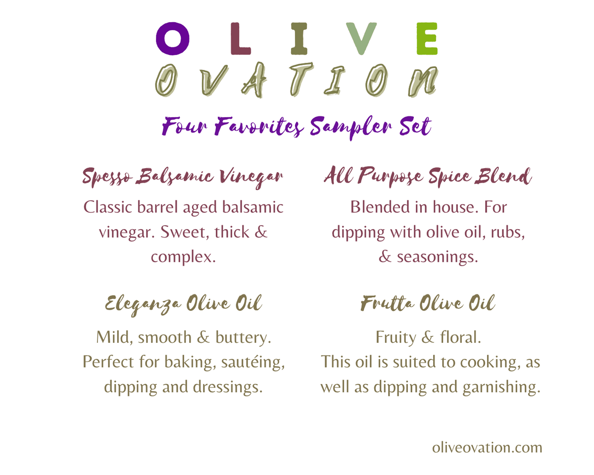 Four Favorites Sampler Set - Olive Ovation