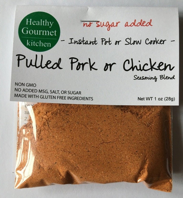 Healthy Gourmet Kitchen Pulled Pork or Chicken Seasoning Blend - Olive Ovation