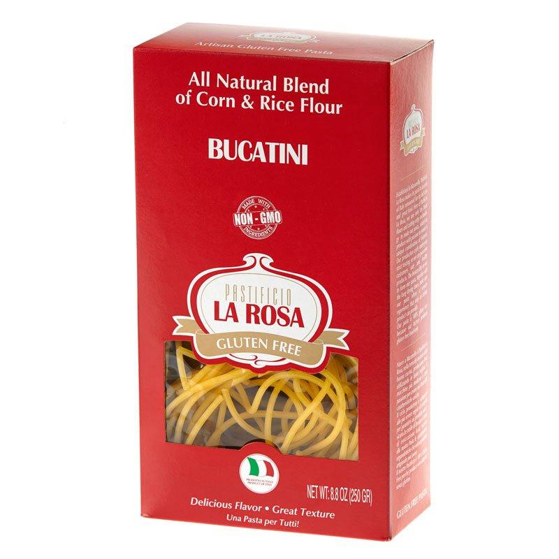 La Rosa GF Bucatini - OO Gluten Free Pasta - Olive Ovation