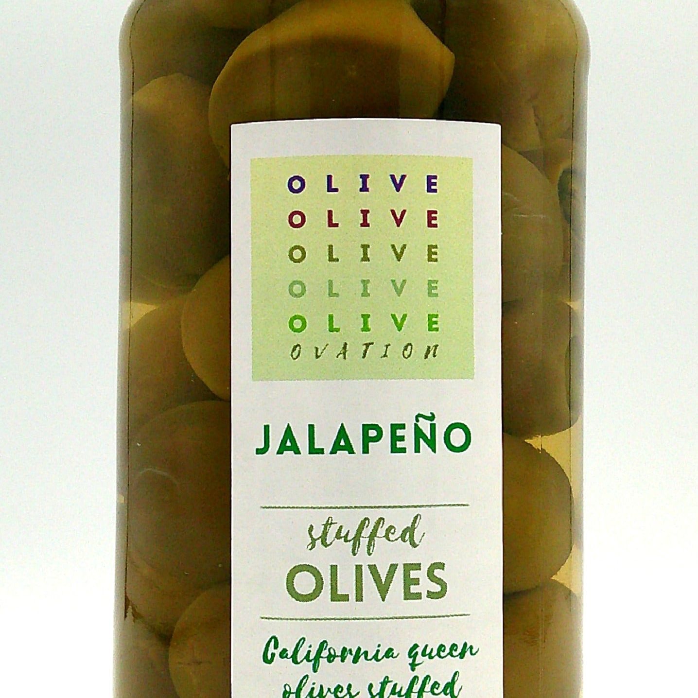 Olive Ovation Jalapeno Olives - OO Olives - Olive Ovation