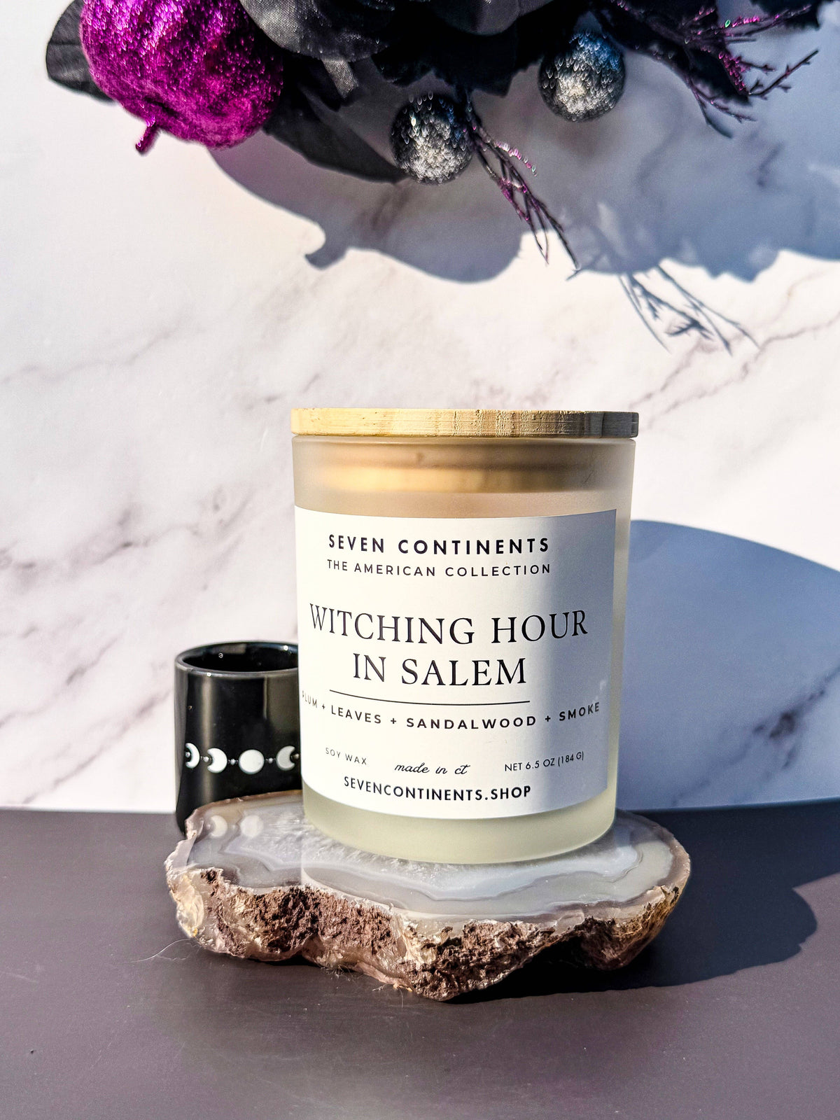 Seven Continents Witching Hour in Salem Soy Wax Candle 8.5oz