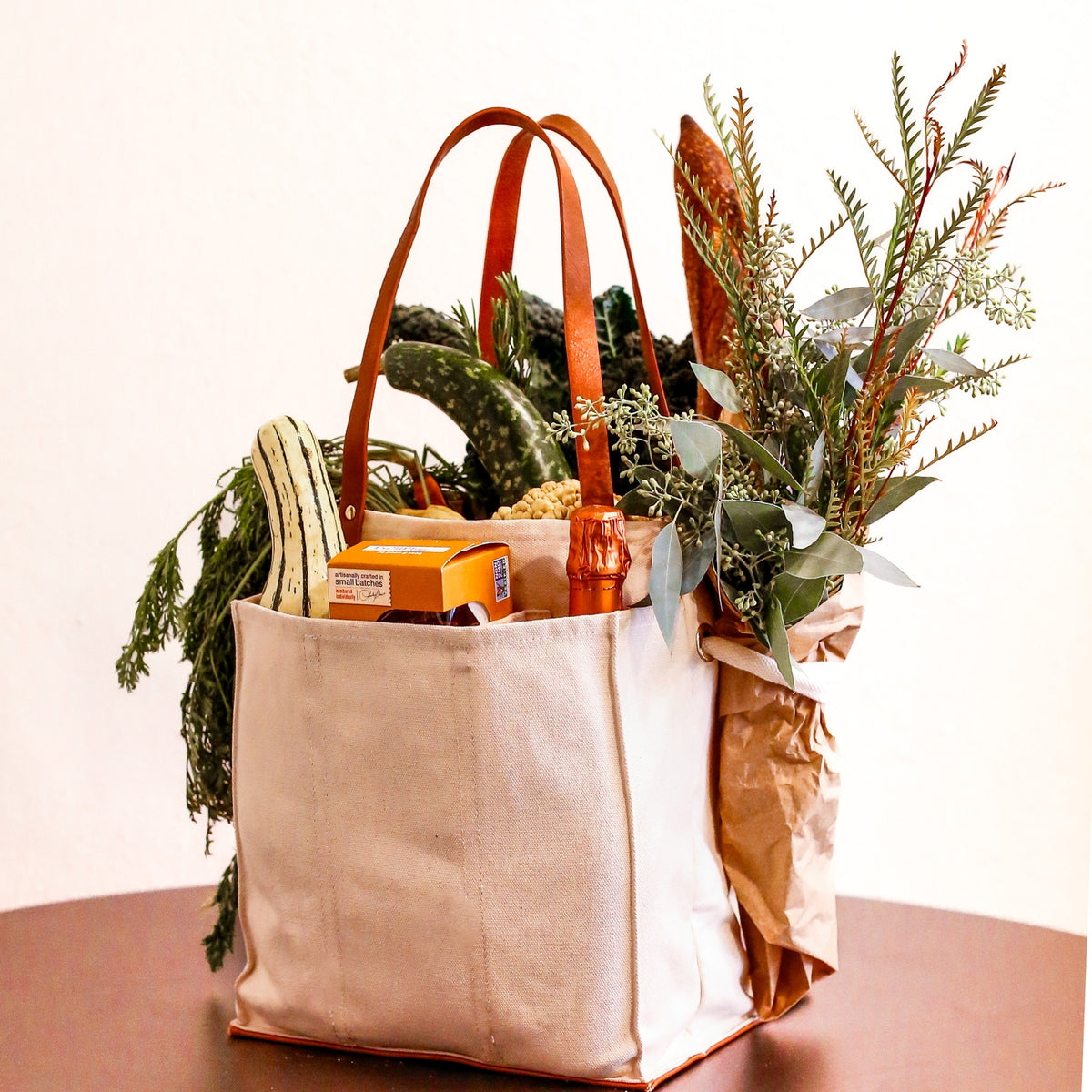 Heavy Canvas Market Tote Bag