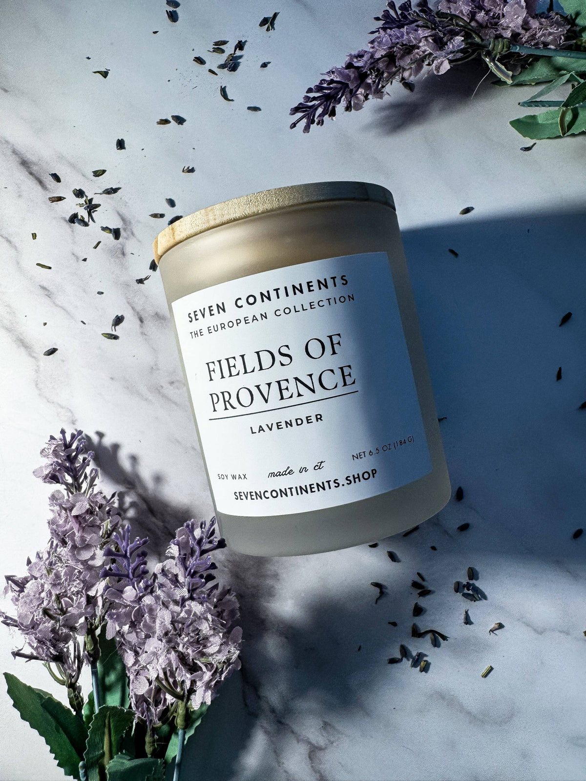 Seven Contients Fields of Provence Soy Wax Candle 8.5oz