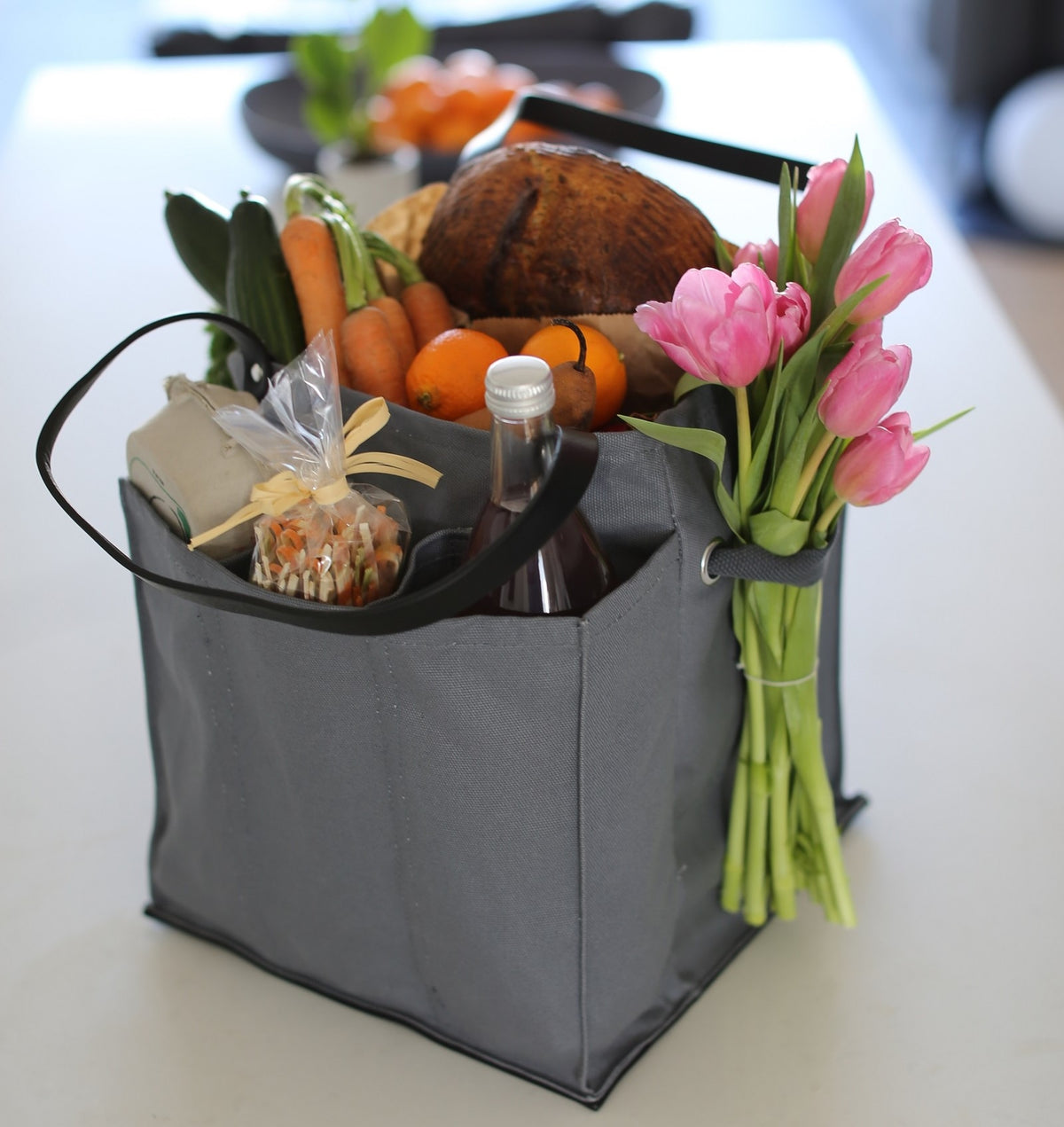 Heavy Canvas Market Tote Bag