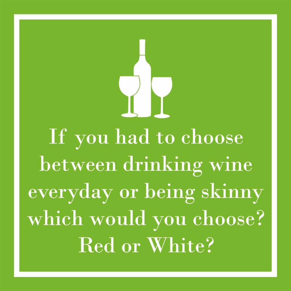 Funny Red or White Wine Cocktail Napkins - 20 ct.