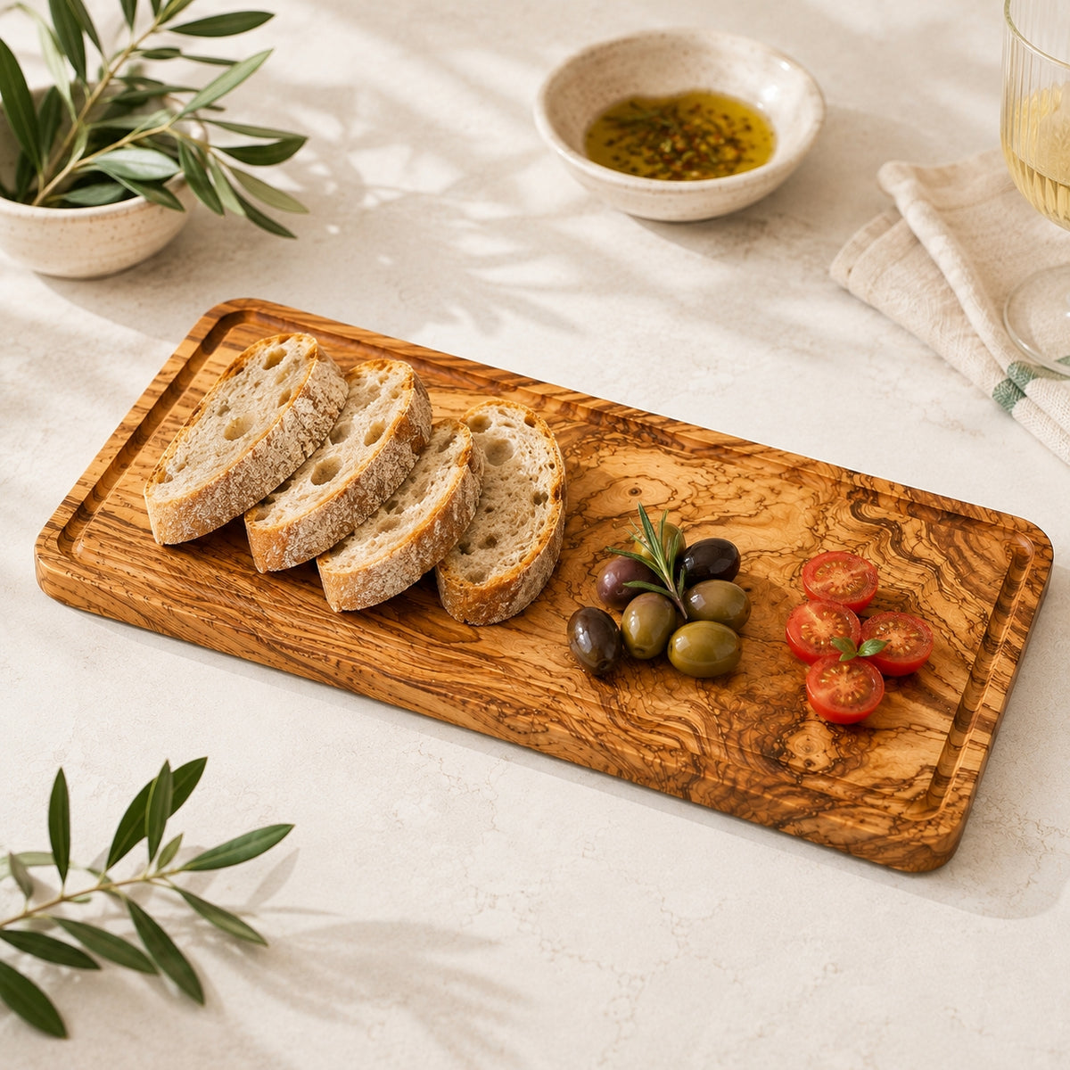 Olivewood Rectangle Board