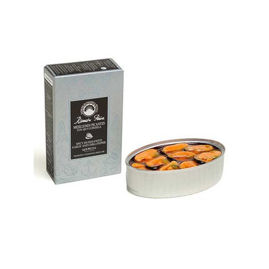 Ramon Pena Spicy Mussels with Garlic and Chili Pepper