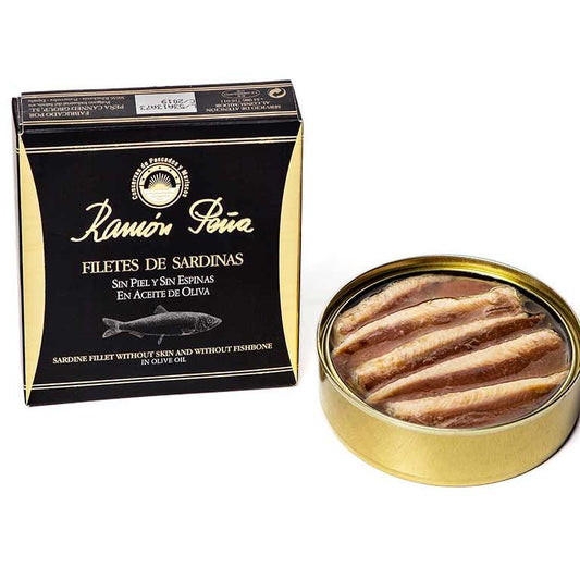 Ramon Pena Gold Sardines without Bones in Olive Oil