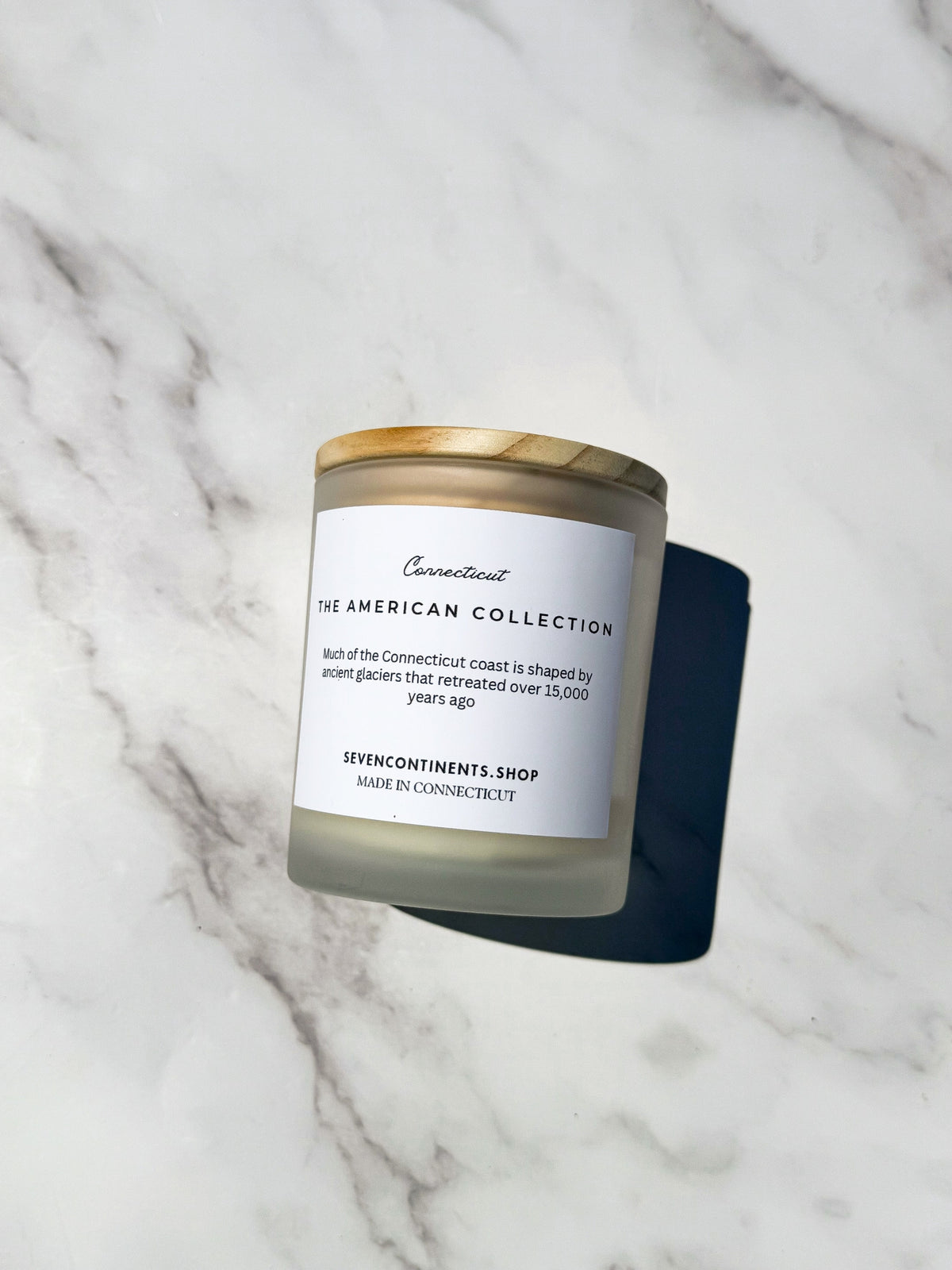 Seven Continents The Connecticut Shoreline Soy Wax Candle 8.5oz