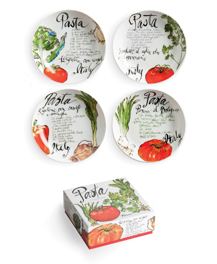 Rosanna Pasta Italiana Bowls, Set of 4