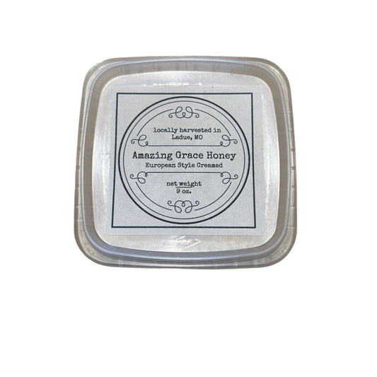 Amazing Grace Creamed Honey 9 oz. - Olive Ovation