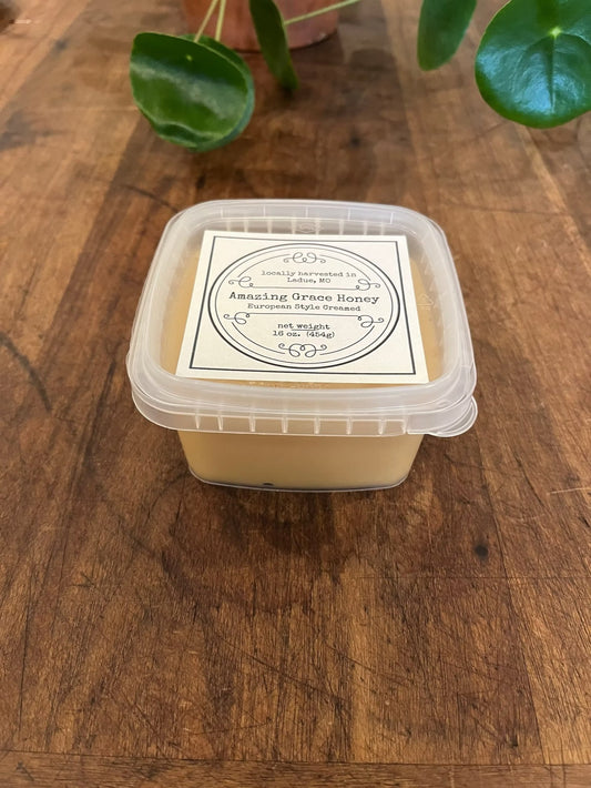 Amazing Grace European Style Creamed Honey - Olive Ovation