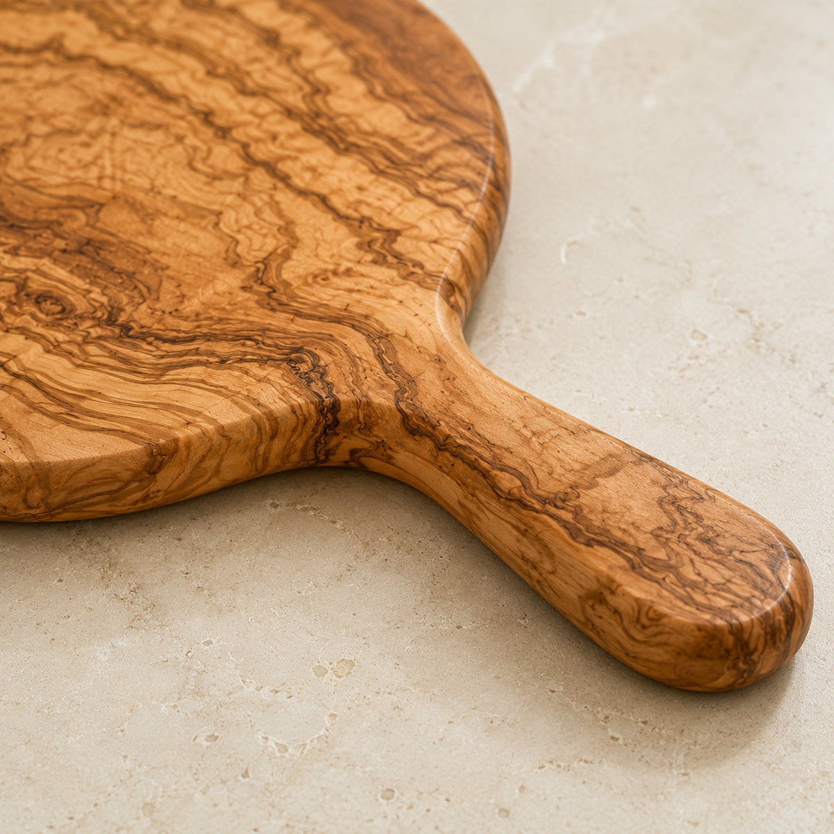Olive Wood Round Paddle Board