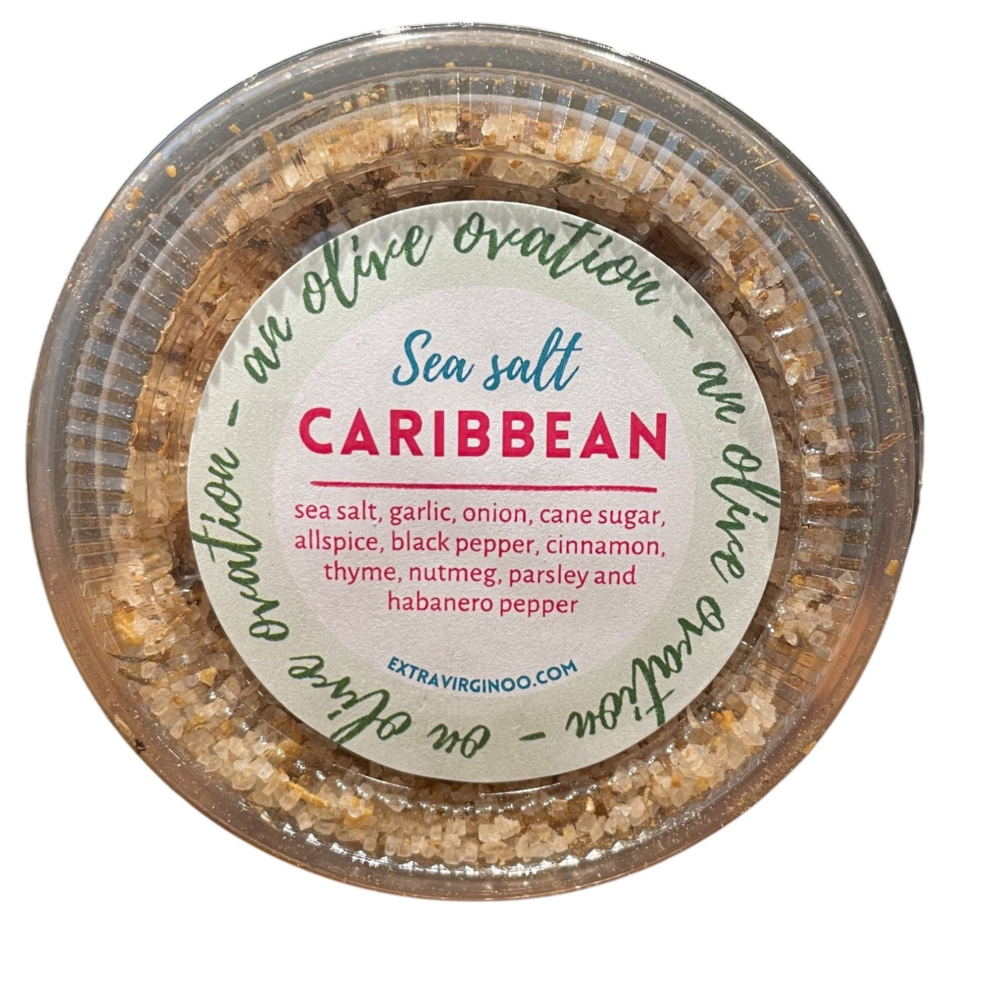 Caribbean Sea Salt Tub - OO Salts and Seasonings - Olive Ovation