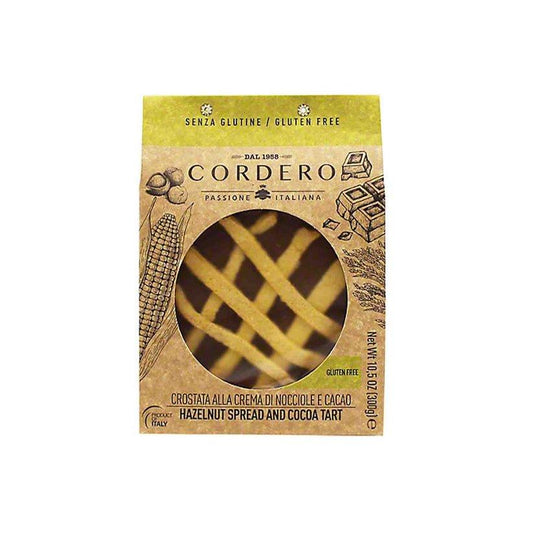 Cordero GF Hazelnut and Cocoa Tart - OO Gluten Free Sweet Snacks - Olive Ovation