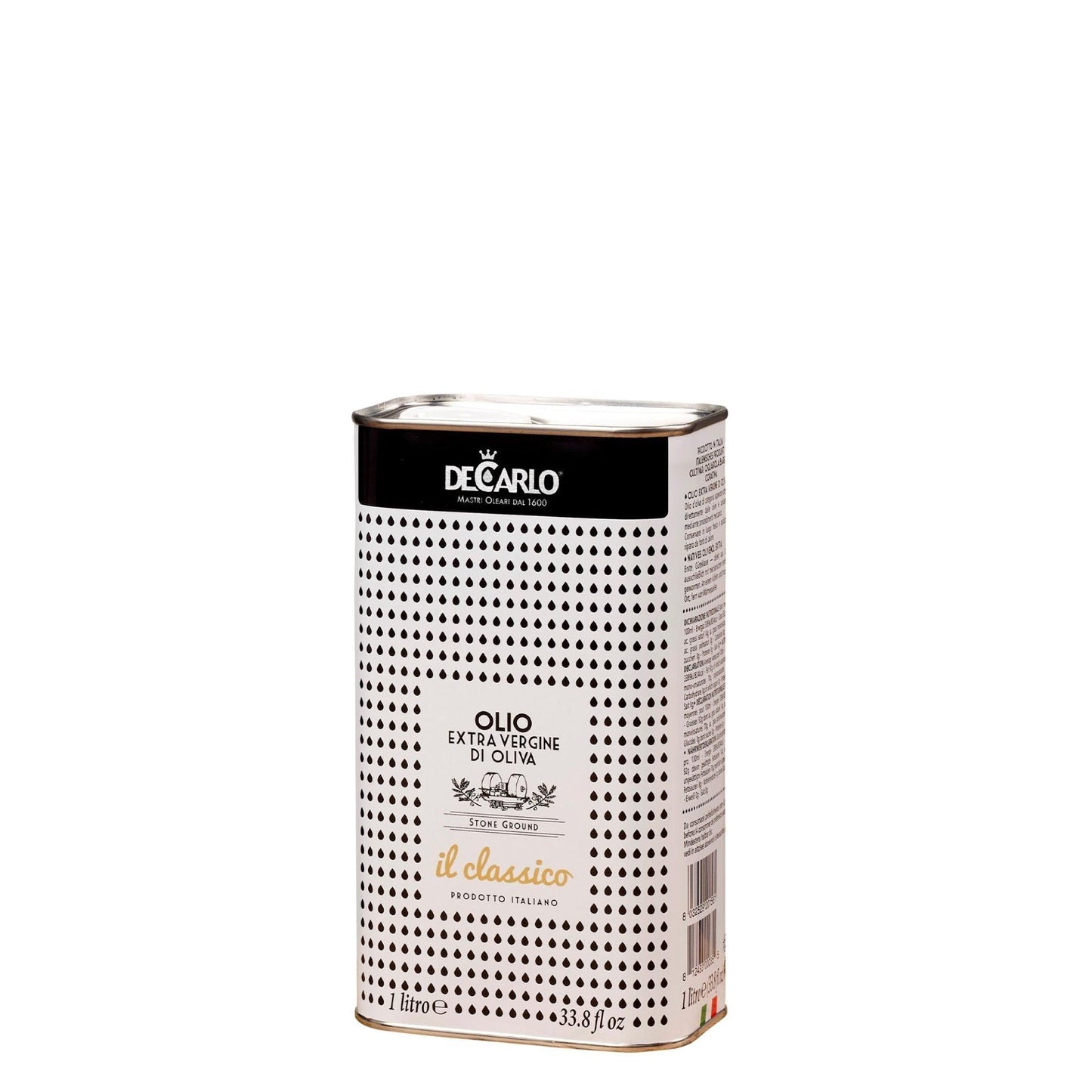 DeCarlo classico 1L - OO EVOO - Olive Ovation