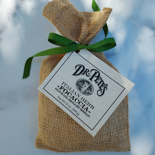 Dr. Pete's Italian Herb Focaccia Mix - OO Food - Olive Ovation