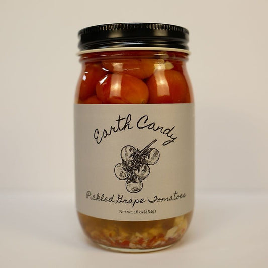 Earth Candy Pickled Grape Tomatoes - Olive Ovation