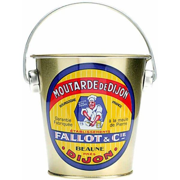 Edmond Fallot Dijon Mustard Jar in Pail - Olive Ovation