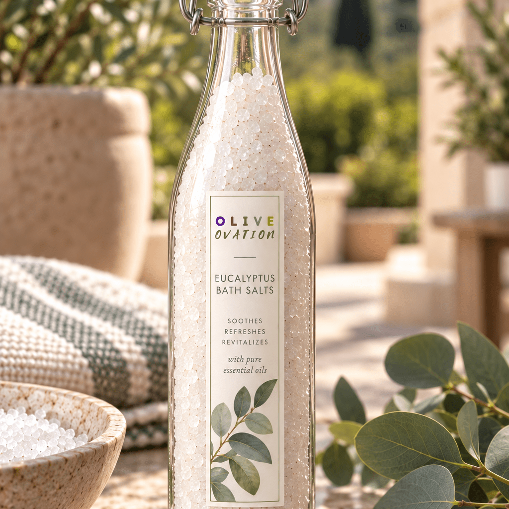 Eucalyptus Dead Sea Bath Salts - Olive Ovation
