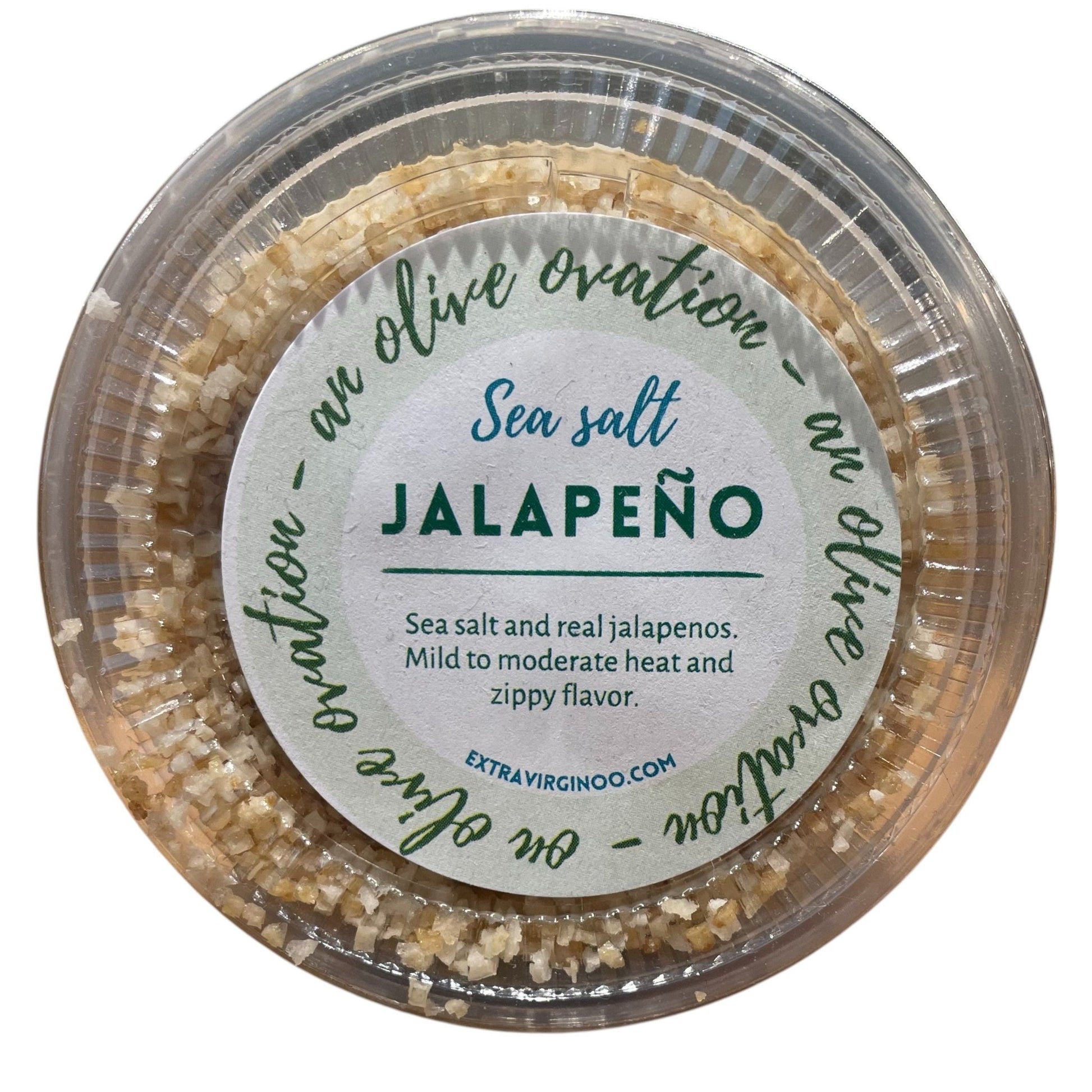Jalapeno Salt Tub - OO Salts and Seasonings - Olive Ovation