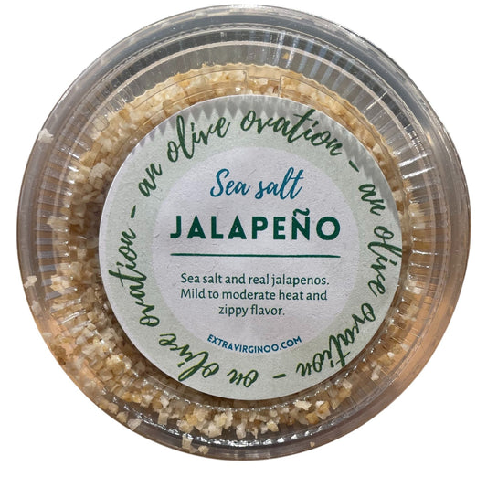 Jalapeno Salt Tub - OO Salts and Seasonings - Olive Ovation