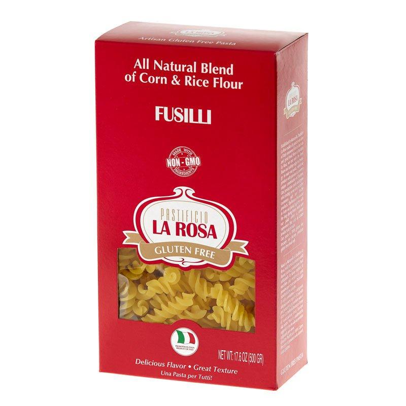 La Rosa GF Fusilli - OO Gluten Free Pasta - Olive Ovation