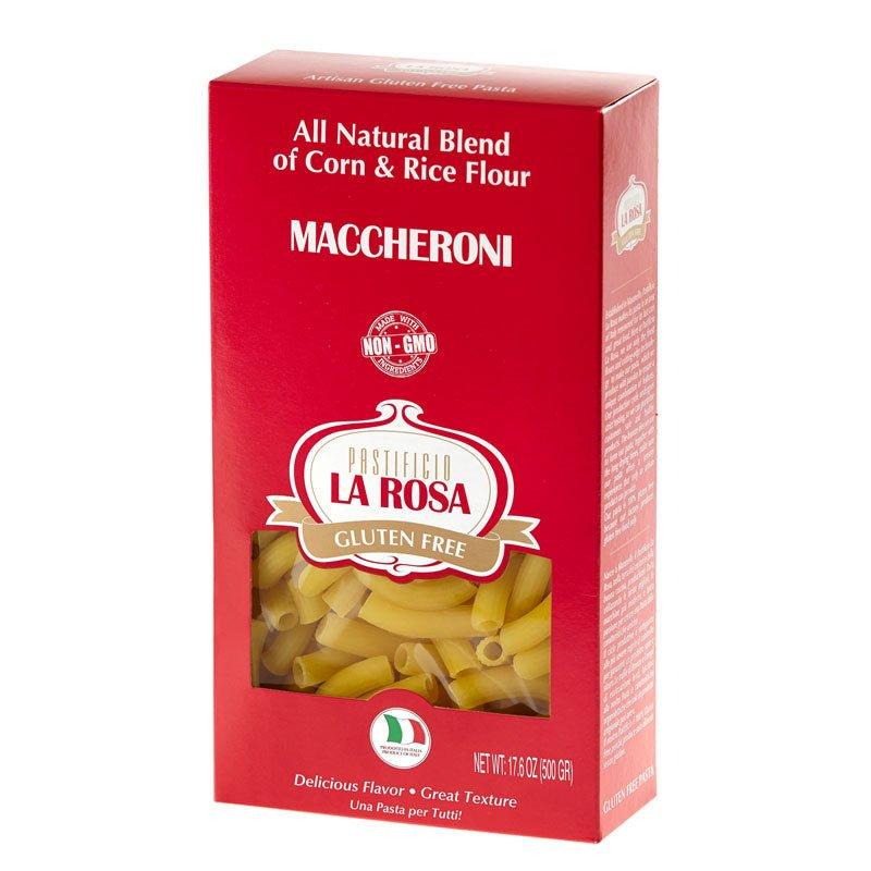 La Rosa GF Maccheroni - OO Gluten Free Pasta - Olive Ovation