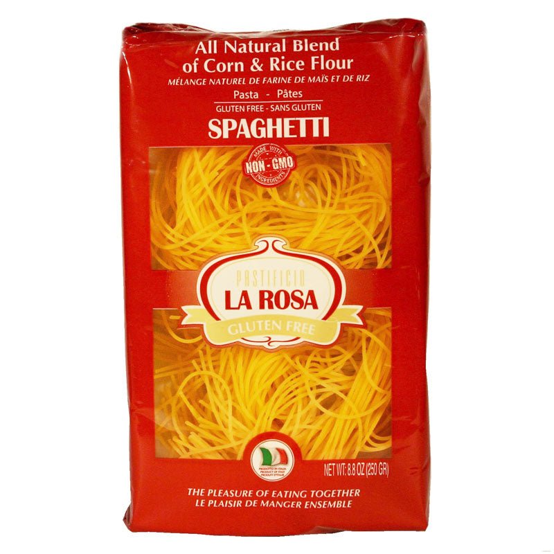 La Rosa Gluten Free Spaghetti 8.8oz - Olive Ovation