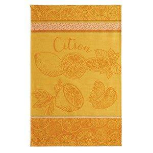 Lemon Tea Towel - OO Linens - Olive Ovation