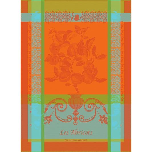 Les Abricots Orange Kitchen Towel - Olive Ovation