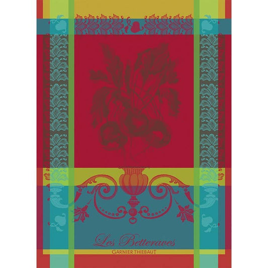 Les Betteraves Kitchen Towel - Olive Ovation