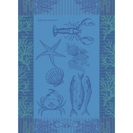 L'Ocean Bleu Kitchen Towel - Olive Ovation