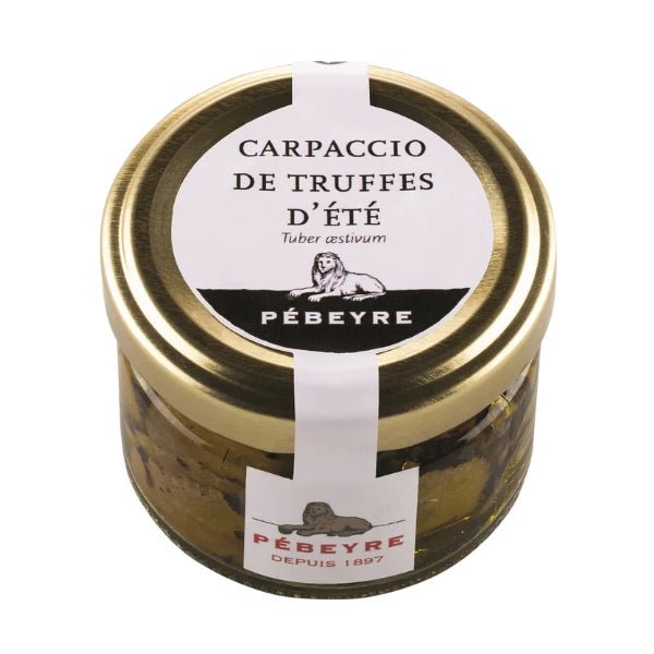 Maison Pebeyre Summer Truffle Carpaccio - Olive Ovation
