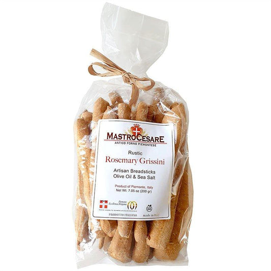 Mastro Cesare Rosemary Grissini - OO Savory Snacks - Olive Ovation