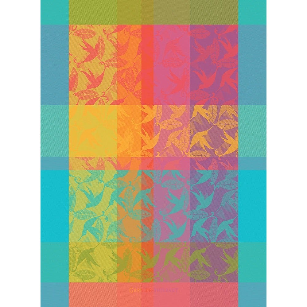 Mille Colibris Tor Antilles Kitchen Towel