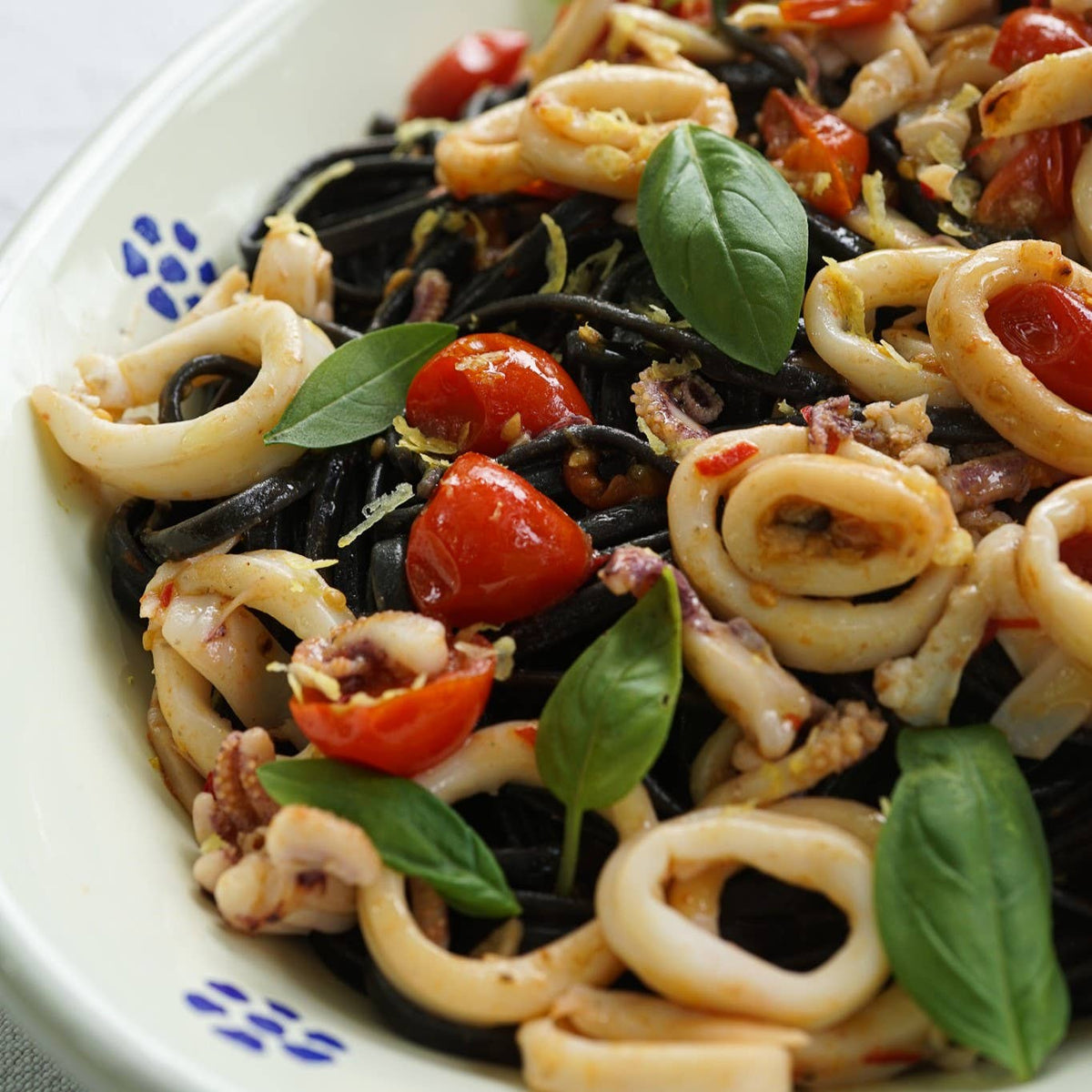 Morelli Squid Ink Linguine 8.8oz - Olive Ovation