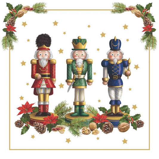 Nutcracker Lunch Napkins 20ct. - Olive Ovation