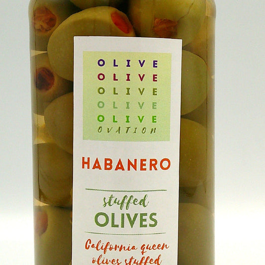Olive Ovation Habanero Olives - OO Olives - Olive Ovation