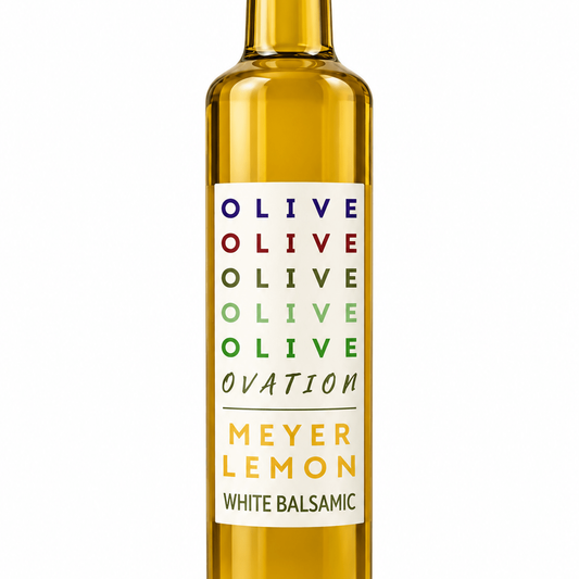 Olive Ovation Meyer Lemon White Balsamic Vinegar - Olive Ovation